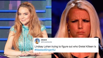 Lindsay Deserves A Gold Logie For Pretending To Know Any Oz Celebrities On ‘Masked Singer’