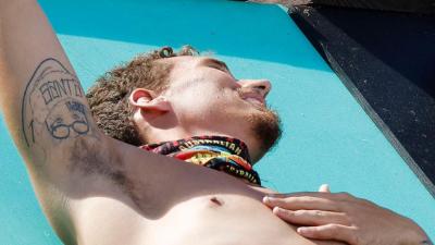 Luke From ‘Australian Survivor’ Has A Very Naughty Armpit Tatty & It’s Ho Ho Hot Shit