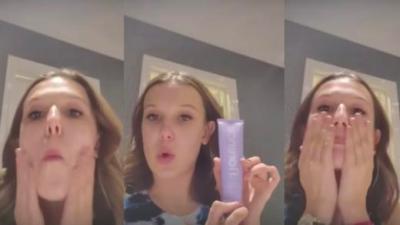 Millie Bobby Brown Publicly Apologises After Clearly Faking Her Beauty Tutorial Video