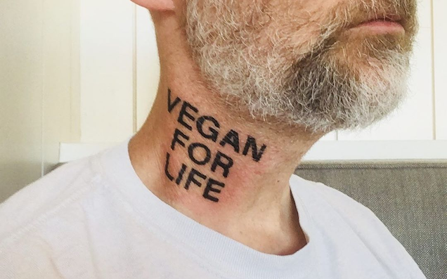 Moby Has A Sick New Vegan Neck Tatty, Which Is Cool As Hell