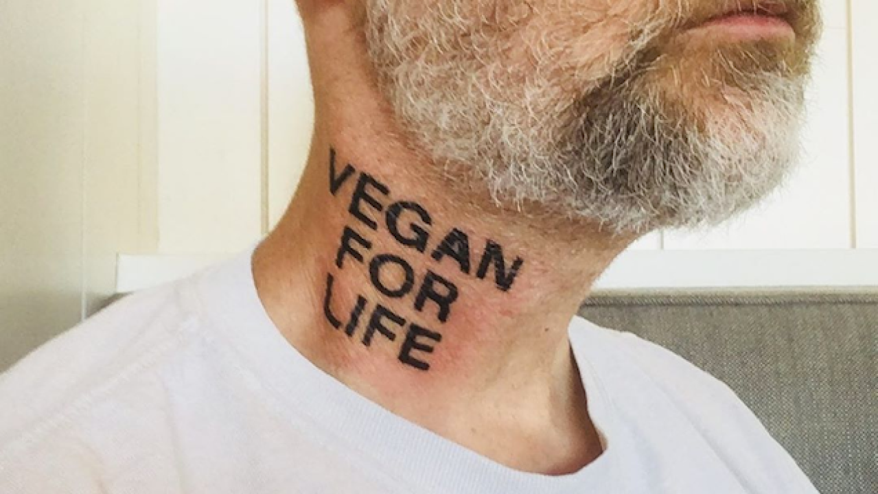 Moby Has A Sick New Vegan Neck Tatty, Which Is Cool As Hell