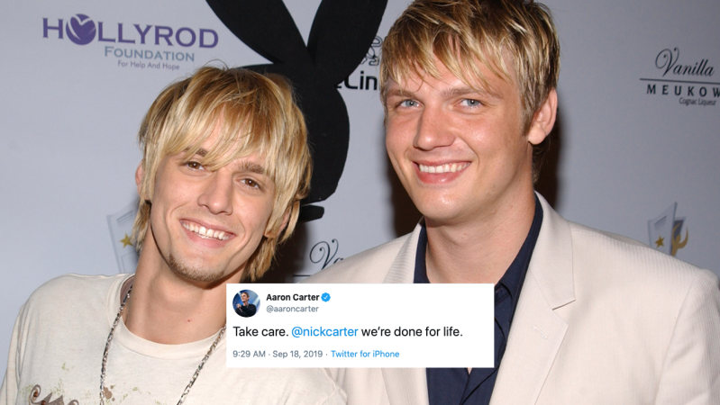 Nick Carter’s Served Little Bro Aaron With A Restraining Order, Citing “Alarming Behaviour”