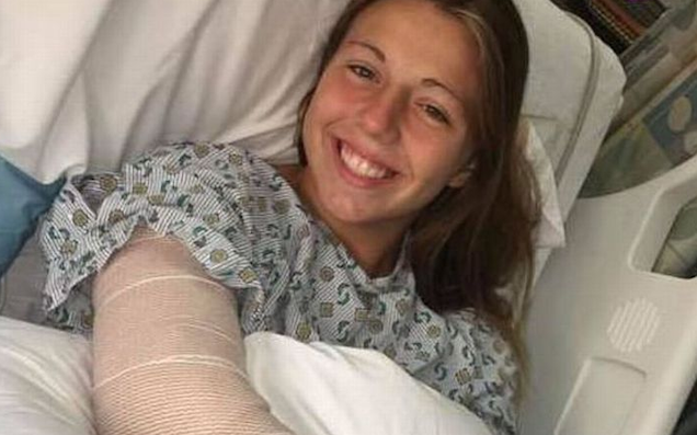 Ohio teen shot by her own gum after coming home from college to visit.