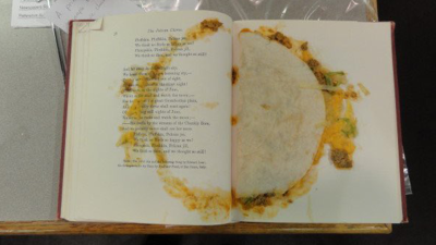 Taco Bookmark Discovered By Librarian Offends Bookworms & Food-Lovers Worldwide