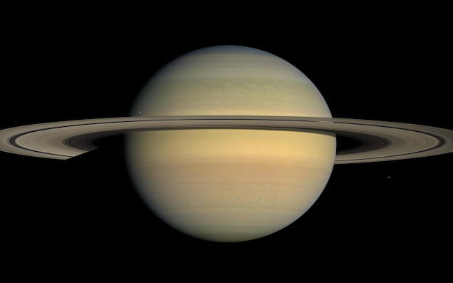 The new moons of Saturn.