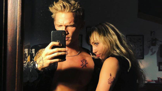 Miley Cyrus Strips Down To Her Knickers In Spicy Tik Tok Video With Boyfriend Cody Simpson