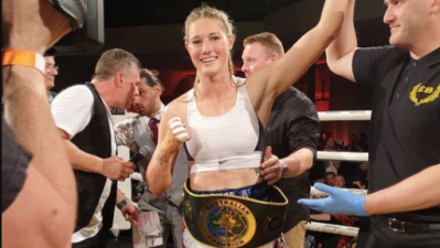 AFLW Star Tayla Harris Takes Out Middleweight Boxing Title, So Give Her Another Statue