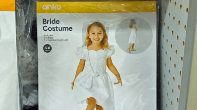 Internet Mums Are At War Over Kmart Pulling A Deeply Strange “Child Bride” Costume