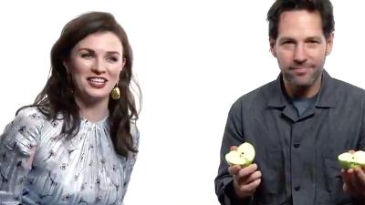 Paul Rudd Halves An Apple With His Bare Hands & Sure, That’s One Way To Promo Yr New Show