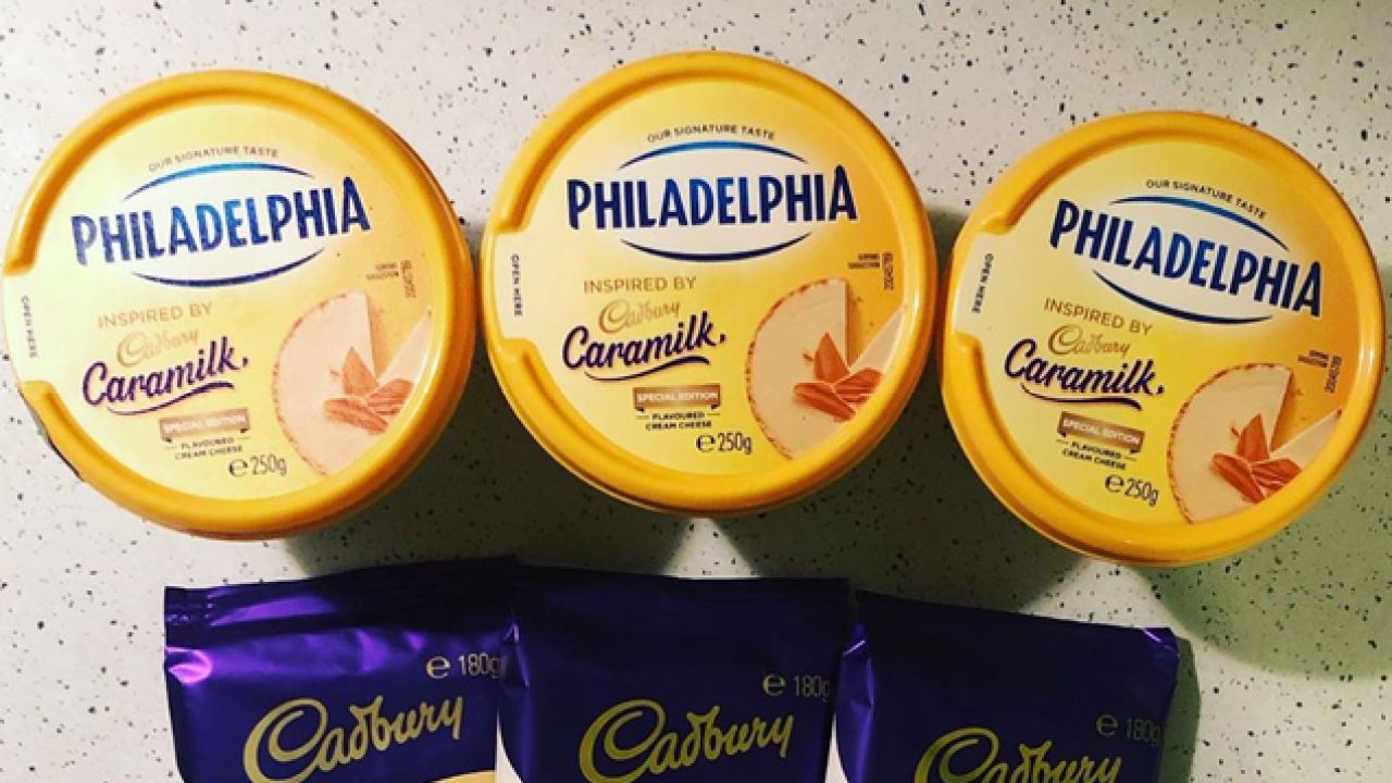 Hold The Fucken Phone, Rogue Caramilk Philly Cream Cheese Has Been Found In Shops