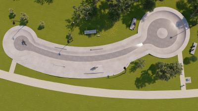 Get A Load Of This Huge Wang-Shaped Skate Park An Adelaide Council Is Considering Erecting