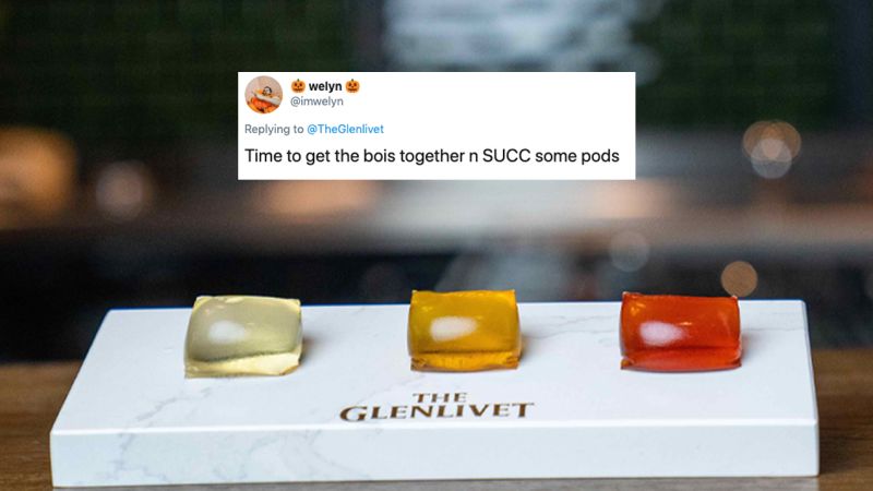 Glenlivet Whisky Pods Are A Thing Now & Someone Is 100% Gonna Put One In Their Anoos