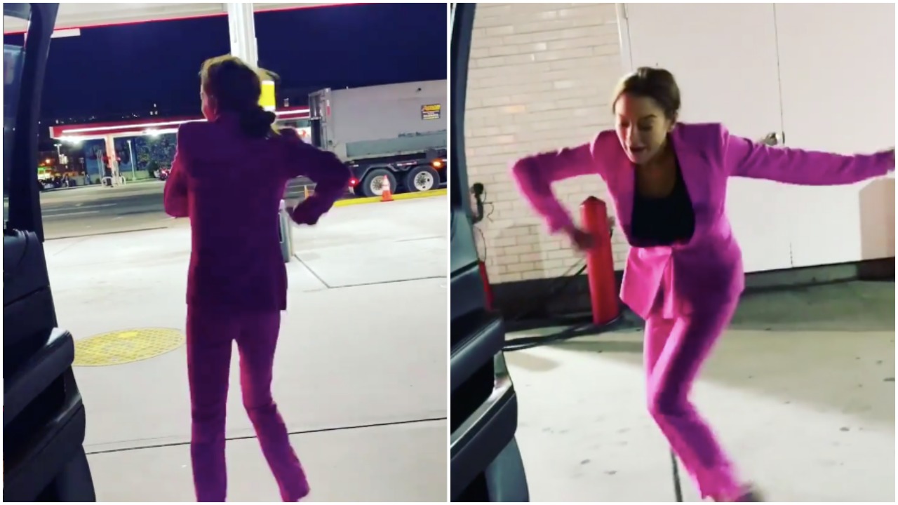 Lindsay Lohan Just Shared A Video Of Her Doing “The Lilo” At A Shell Servo & I’m Obsessed
