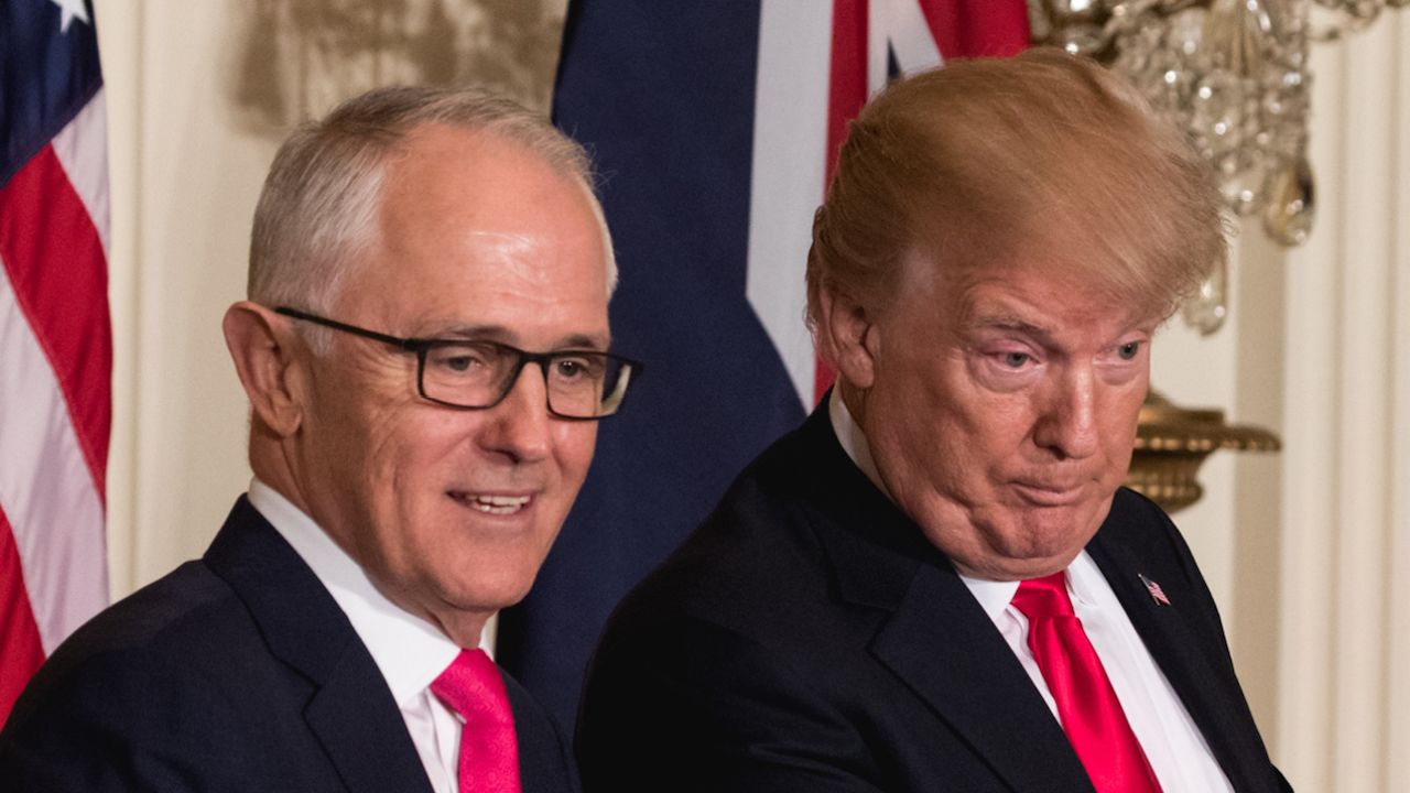 Trump Is Reportedly Blaming New Nemesis Malcolm Turnbull For The Russia Shit