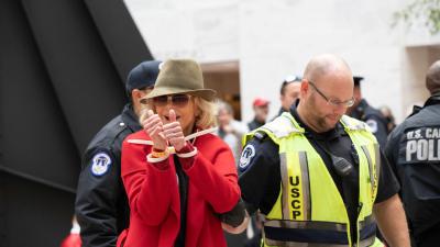 So Jane Fonda Actually Went To Jail For Climate Protesting & I Love That For Her