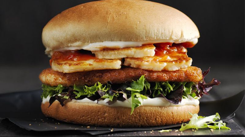 Sweet Baby Cheeses: Oporto Is Now Doing Halloumi And Chook Burgs & Excuse My Drool
