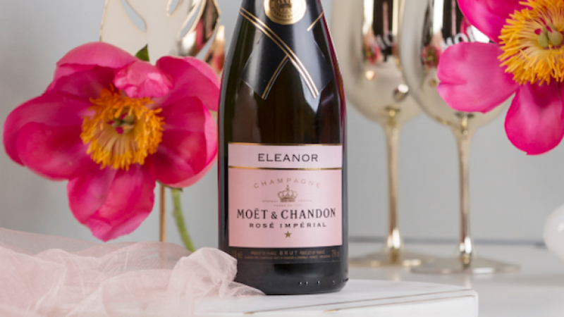 You Can Get Personalised Moët & Chandon In Myer, So There’s Your Entire Xmas List Sorted