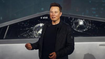 OUCH: Elon Musk’s Net Worth Took A $1.1B Hit After Awks Unveiling Of “Bulletproof” Cybertruck