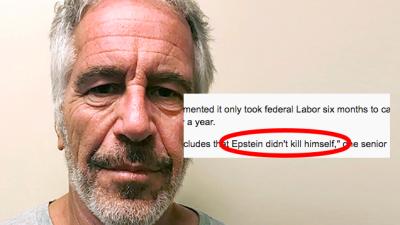 The ABC Just Published, Then Swiftly Deleted, A Line About Epstein Not Killing Himself