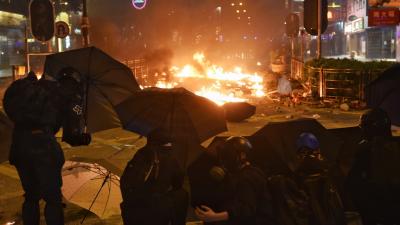 Here’s Why Hundreds Of Hong Kong Protesters Are Trapped By Police In A Uni Campus