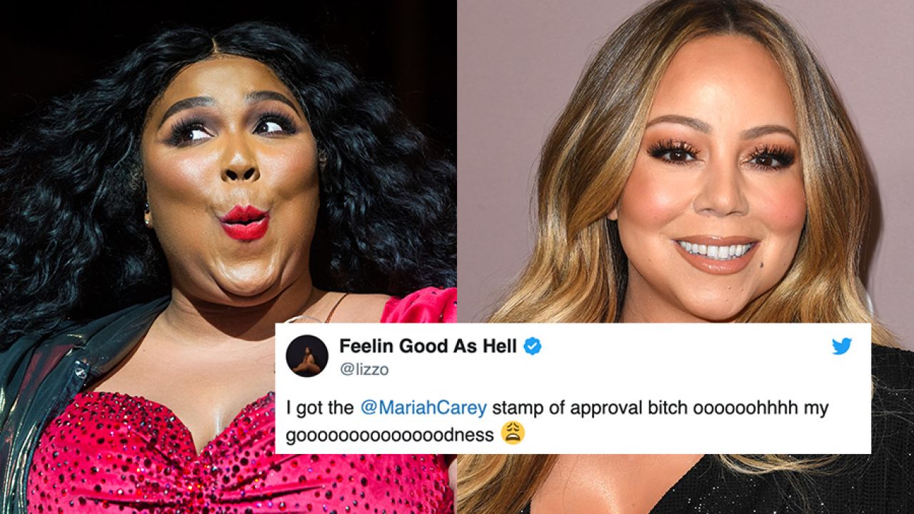 Lizzo & Mariah Carey Fangirling Over Each Other Is A Wholesome Sunday Mood