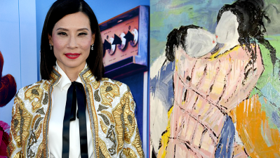 Lucy Liu Paints Lesbian Portraits As A Side Hustle & Honestly, Same