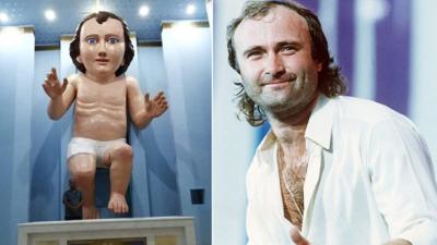 This Giant Baby Jesus Statue In Mexico 100% Looks Like Phil Collins & He’s My Easy Saviour