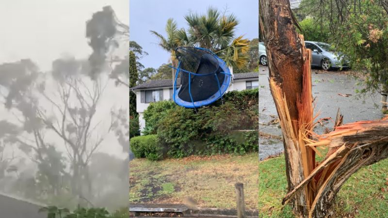 People Are Posting Absolutely Wild Scenes From That 5-Minute Storm In Sydney