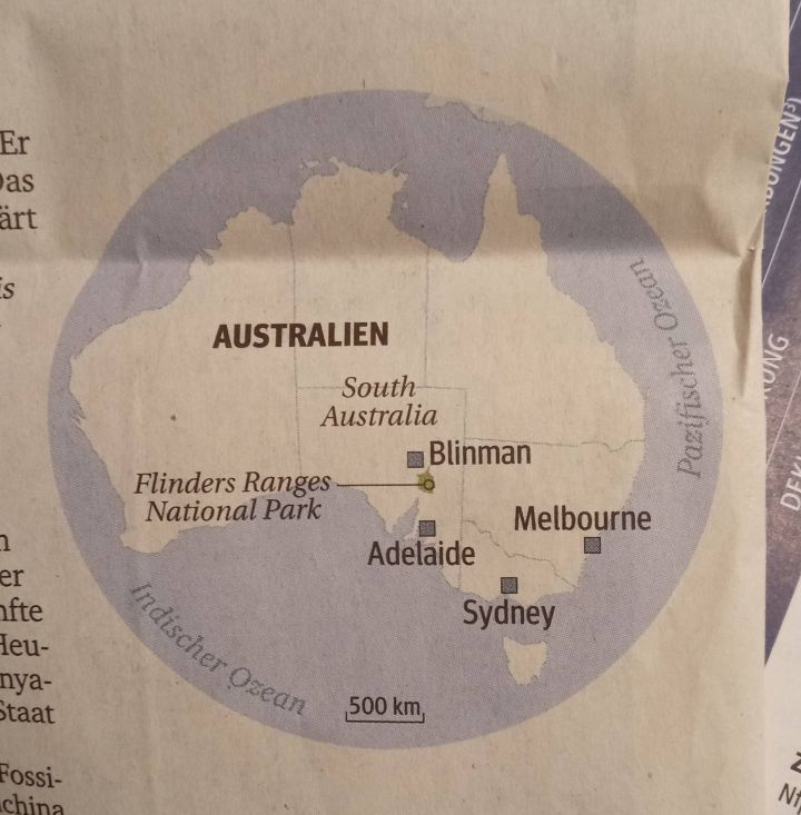 Please Enjoy This Austrian Newspaper’s Delightful Attempt At A Map Of Australia