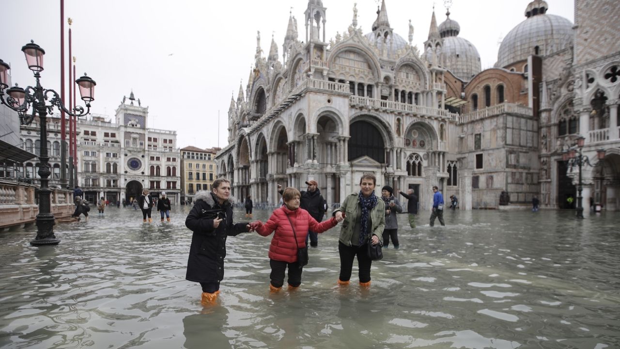 Venice Is Copping Its Worst Flooding In 50 Years & Its Mayor Has Blamed Climate Change