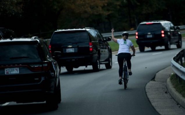 Woman fired for flipping off Trump motorcade elected to local office in Virginia.