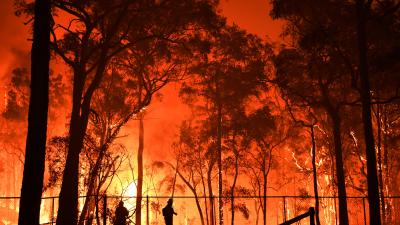 THIS IS FINE: A Bunch Of Bushfires Have Joined Up, Creating A “Mega Fire” Just Outside Sydney