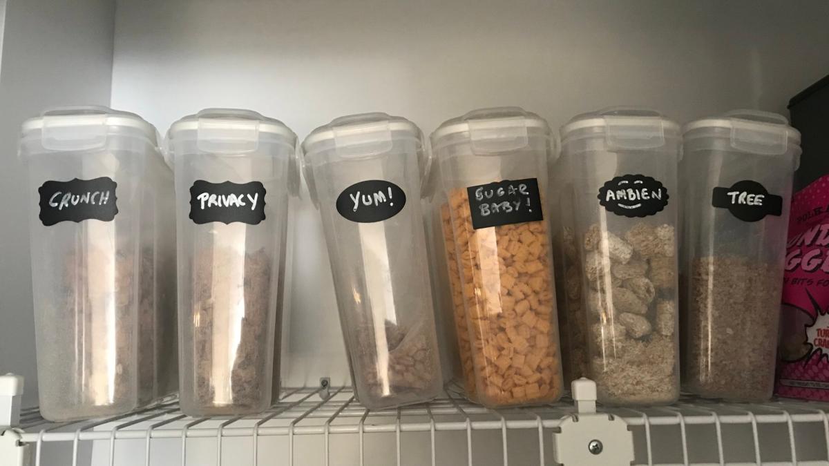 cereal labelling dad