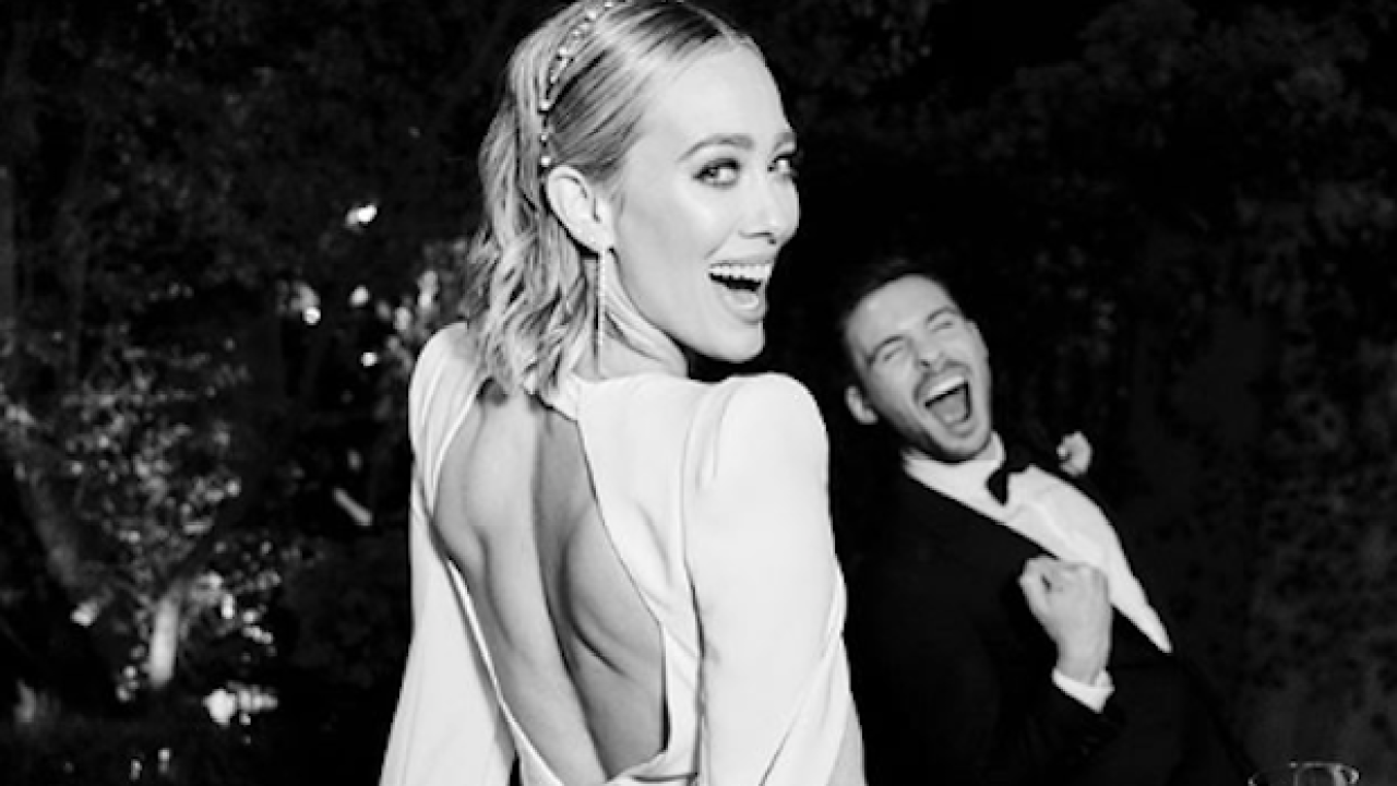 Hilary Duff Just Dropped A Series Of Heavenly BTS Pics From Her Wedding