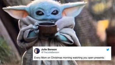 Baby Yoda Drinking Soup Is The Newest Meme From A Galaxy Far, Far Away