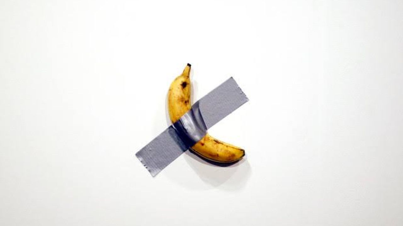 Somebody Just Ate That $120,000 Banana Taped To A Wall Because “Art”