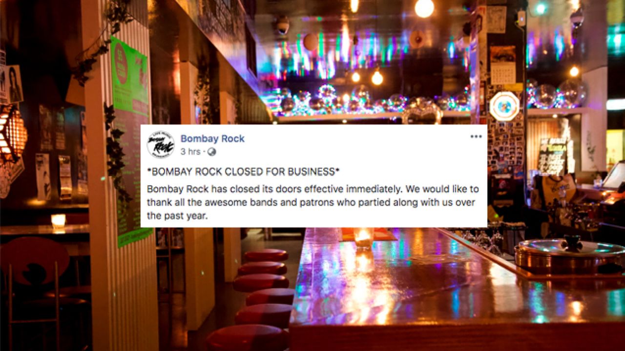 Cult Melbourne Bar Bombay Rock Has Abruptly Closed Down With No Warning