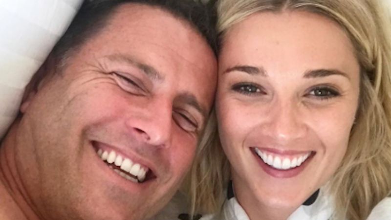 Karl Stefanovic And Jasmine Yarbrough’s Mates Dob Them In, Claim Bun #1 Is In The Oven
