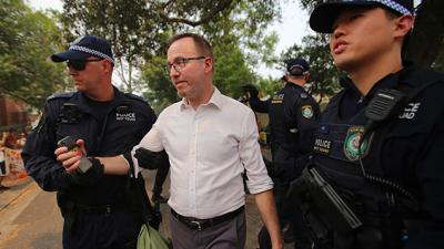 A Greens MP Was Arrested After Joining A Climate Protest Outside Scott Morrison’s House