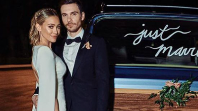 Hey Now, Hey Now, Try Not To Cry At Hilary Duff’s First Official ‘Just Married’ Wedding Snap