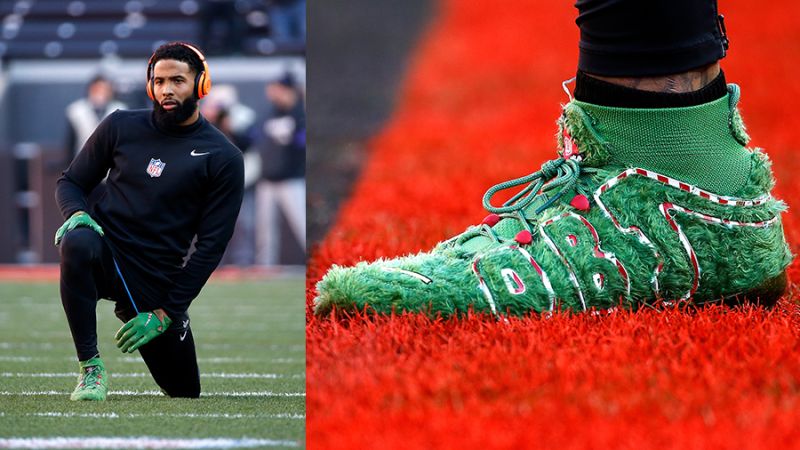 Christmas May Be Over But Odell Beckham Jr.’s Grinchy Cleats Will Forever Be In My Heart