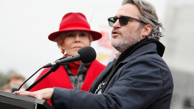 Old Mate Joaquin Phoenix Arrested At Jane Fonda’s Climate Protest In D.C.