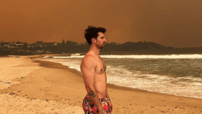 Matty J & Laura Give Thanks To Firies After Getting Stuck On The South Coast During Bushfires
