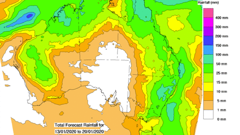 Up To 50MM Of Rain Is Predicted For Bushfire Affected Areas This Week So Fingers Crossed