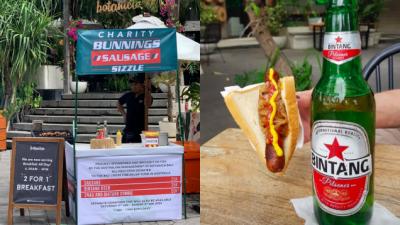 There’s A Bootleg Bunnings Sausage Sizzle In Bali That’s Raising Cash For Fire Relief