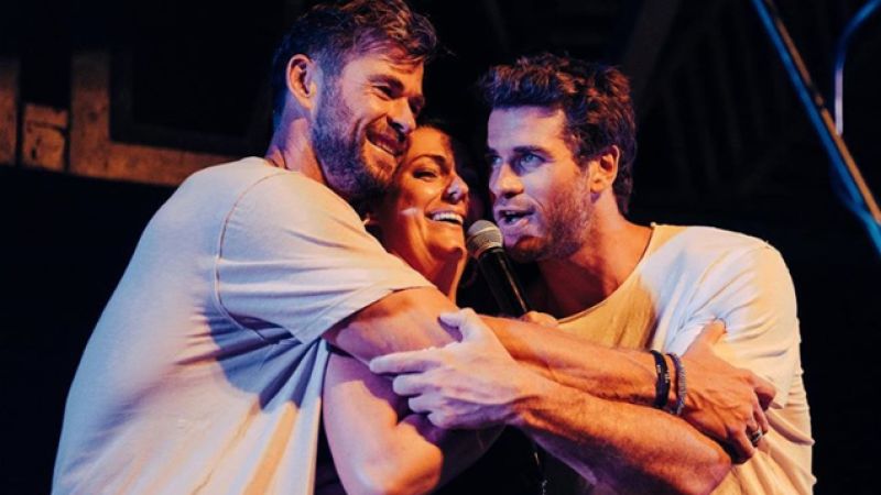 Happy Friday Mates, Here’s Celeste Barber As The Meat In A Hemsworth Sandwich