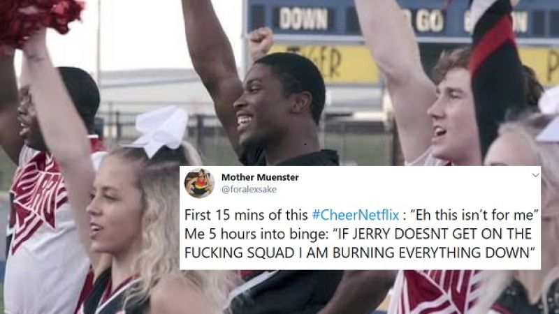 Just The Best Reactions To ‘Cheer’ ‘Cos Everyone Is Going Full Jerry For This Show
