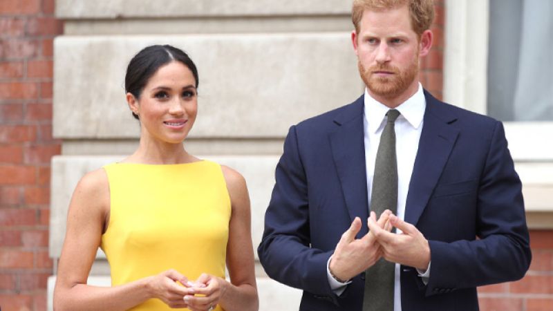 Harry & Meghan Have Threatened Legal Action Over Creepy Pap Shots Taken From Behind Bushes
