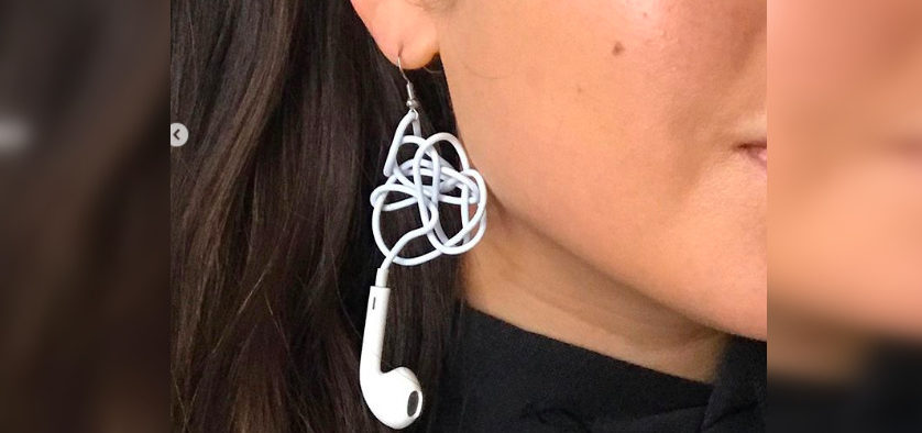 earpod earrings