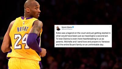 Barack Obama, Shaq, Kanye & More Mourn Shock Death Of NBA Champion Kobe Bryant